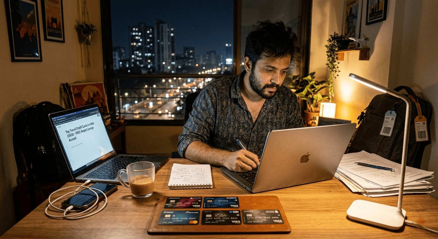 Top Travel Credit Cards in India for Free Airport Lounge Access (2026 Guide)