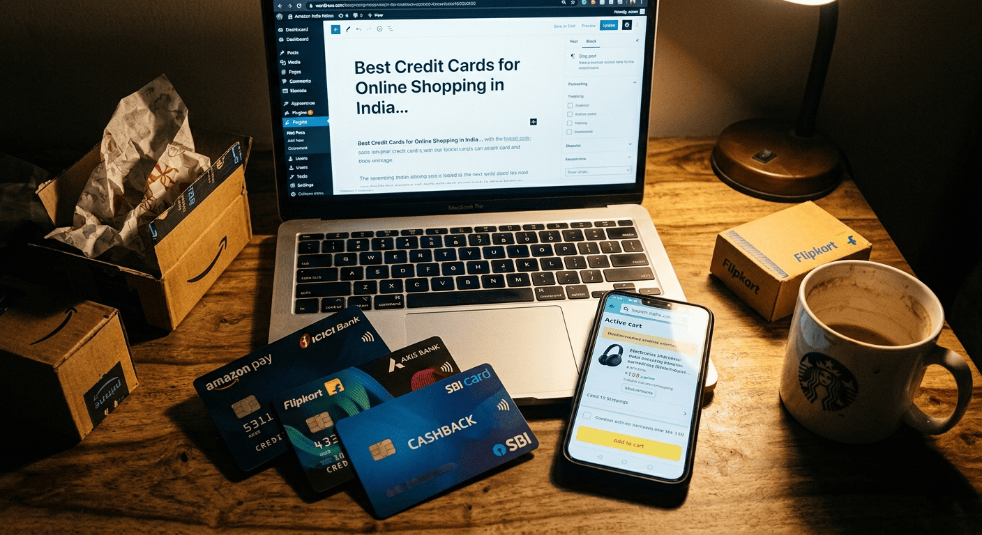 Best Credit Cards for Online Shopping in India (Amazon, Flipkart & More)